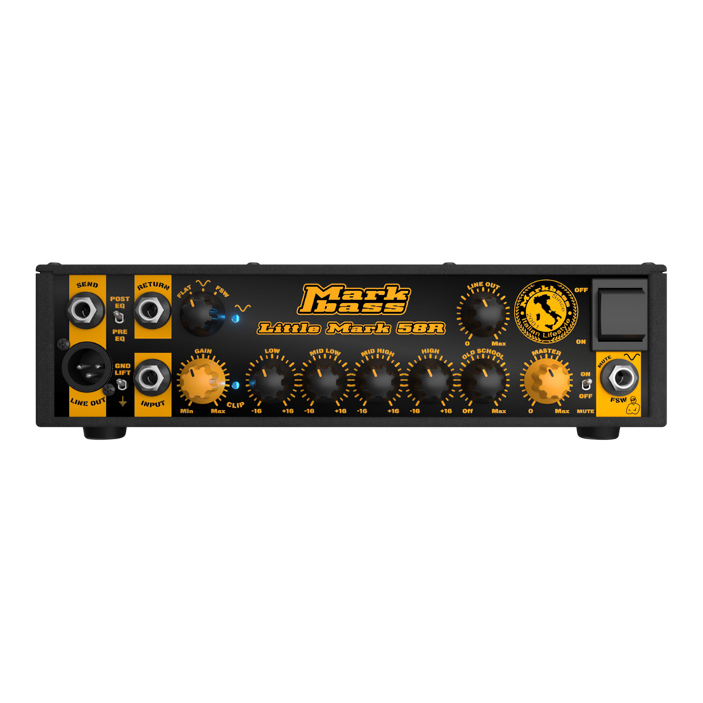 Markbass <br>Little Mark 58R Amp Head [MAK-LM58R]