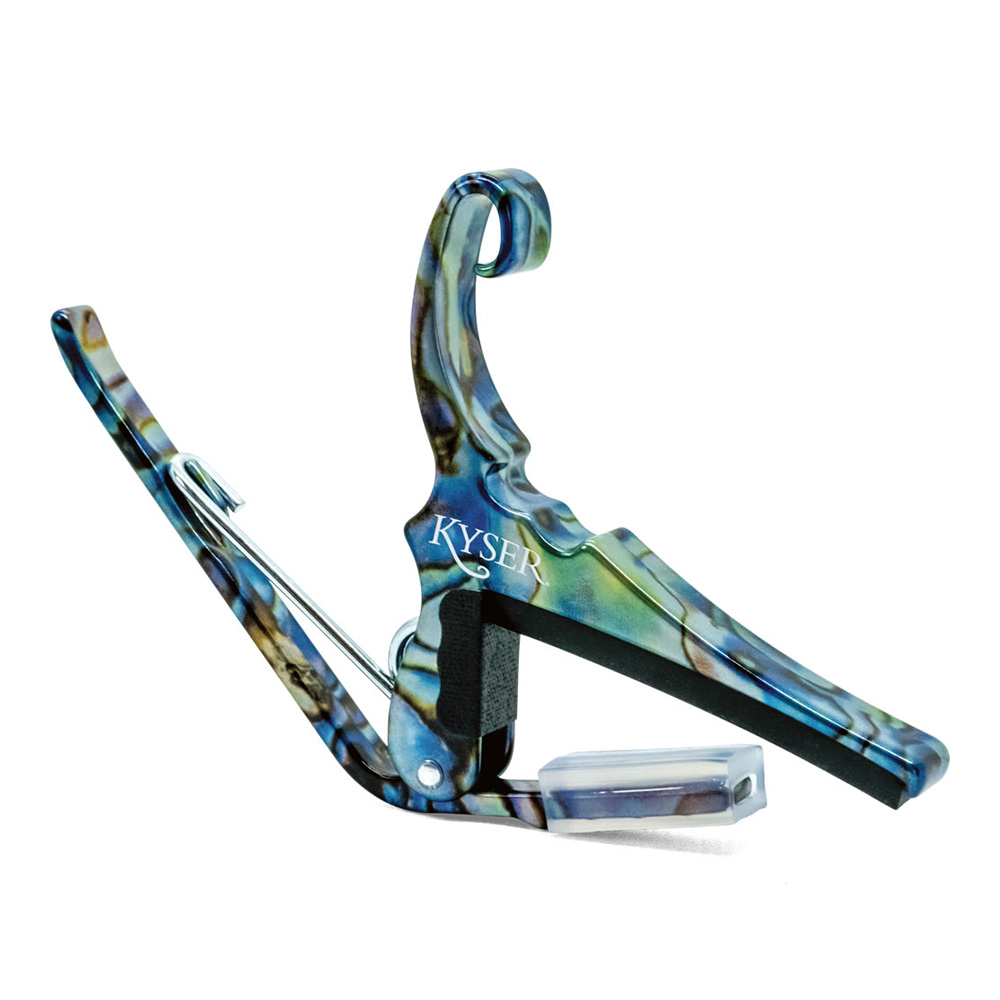 Kyser <br>KG6ABA / Abalone [Quick-Change Acoustic Guitar Capo]