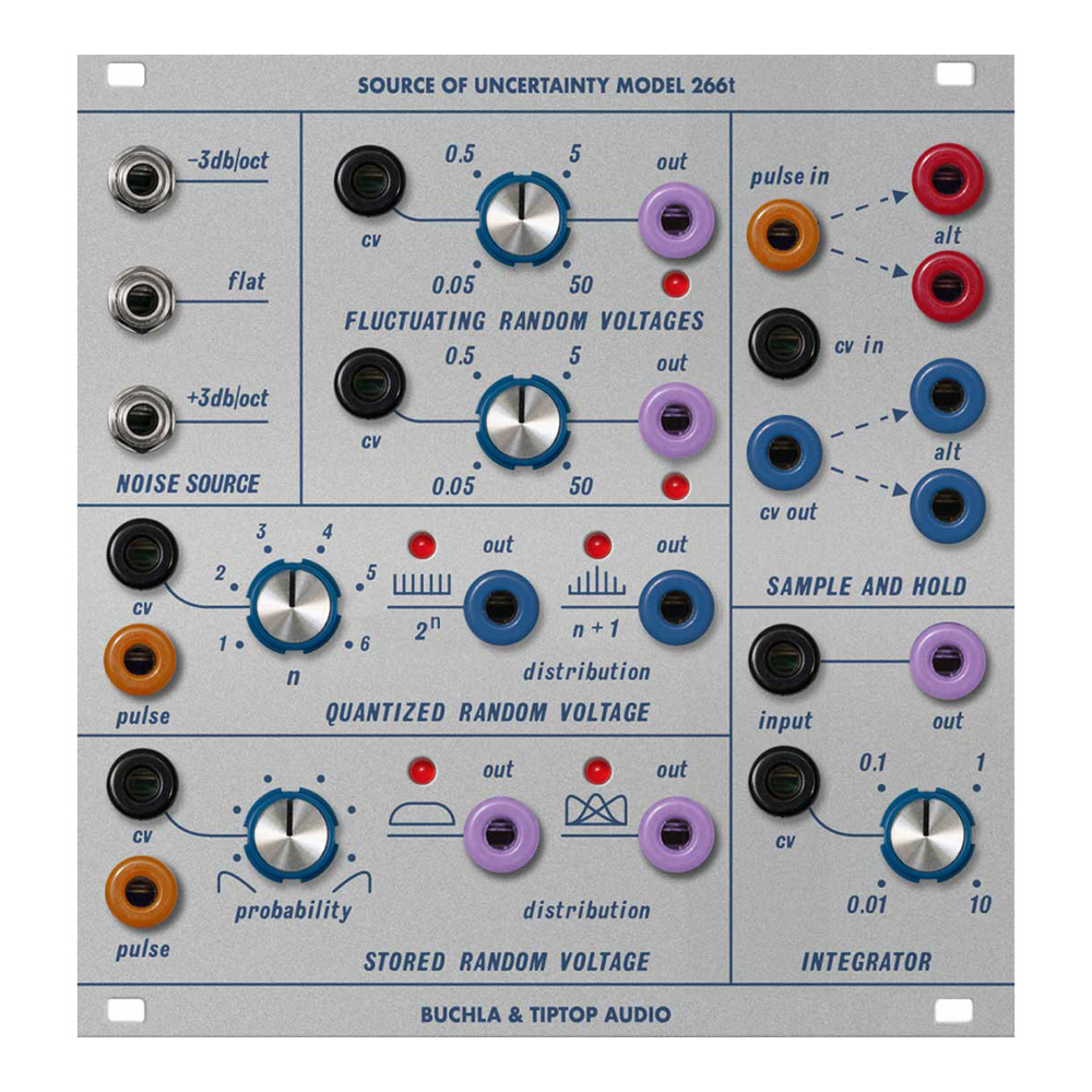 Buchla & Tiptop Audio <br>Model 266t Source of Uncertainty