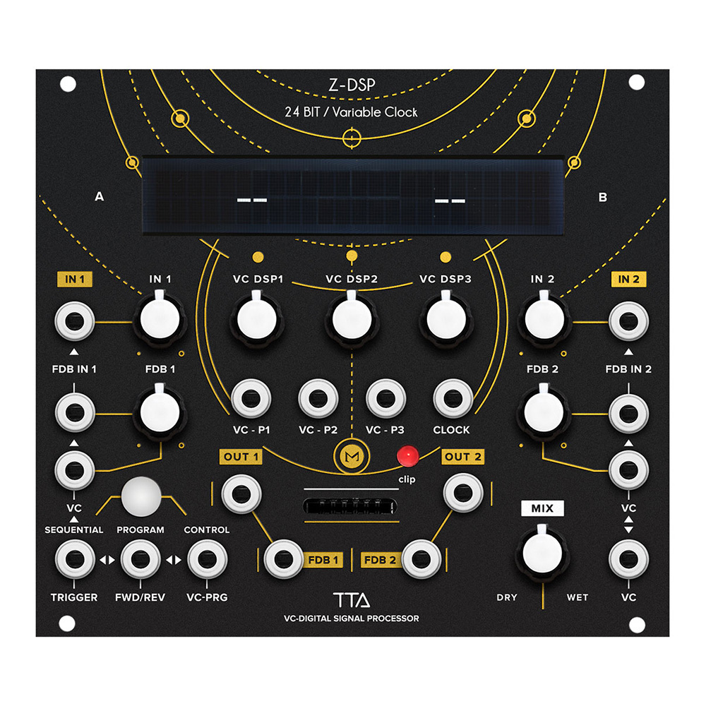 Tiptop Audio <br>Z-DSP NS VC-DSPiBlack Panelj