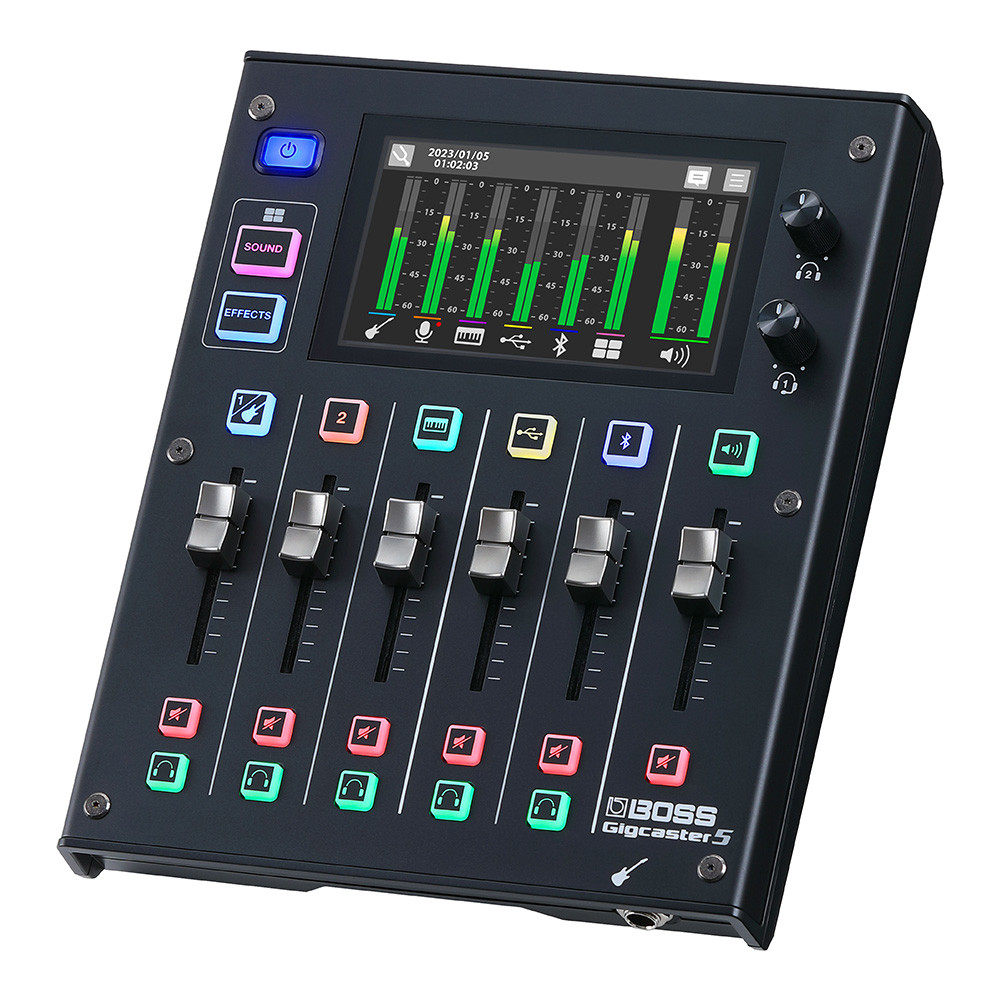 BOSS <br>GCS-5 Gigcaster 5 [Audio Streaming Mixer]