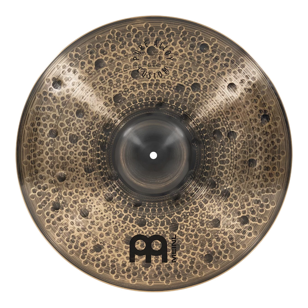 MEINL <br>20" Pure Alloy Custom Extra Thin Hammered Crash [PAC20ETHC]