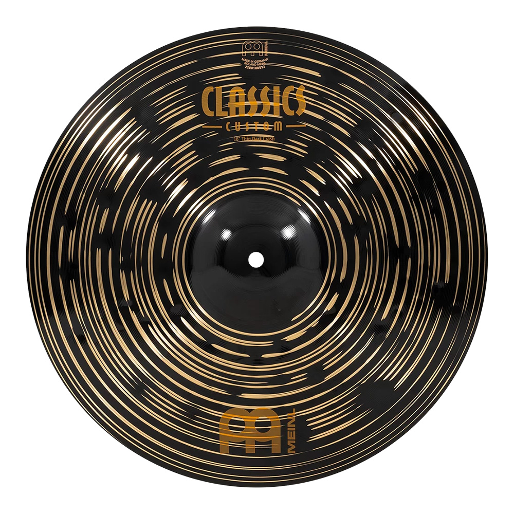 MEINL <br>16" Classics Custom Thin Dark Crash [CC16TDAC]