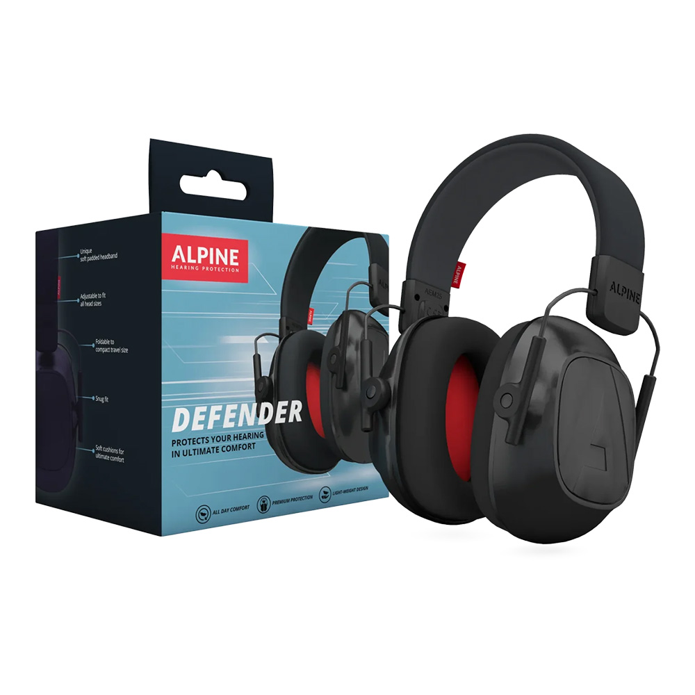 ALPINE HEARING PROTECTION <br>Alpine Defender