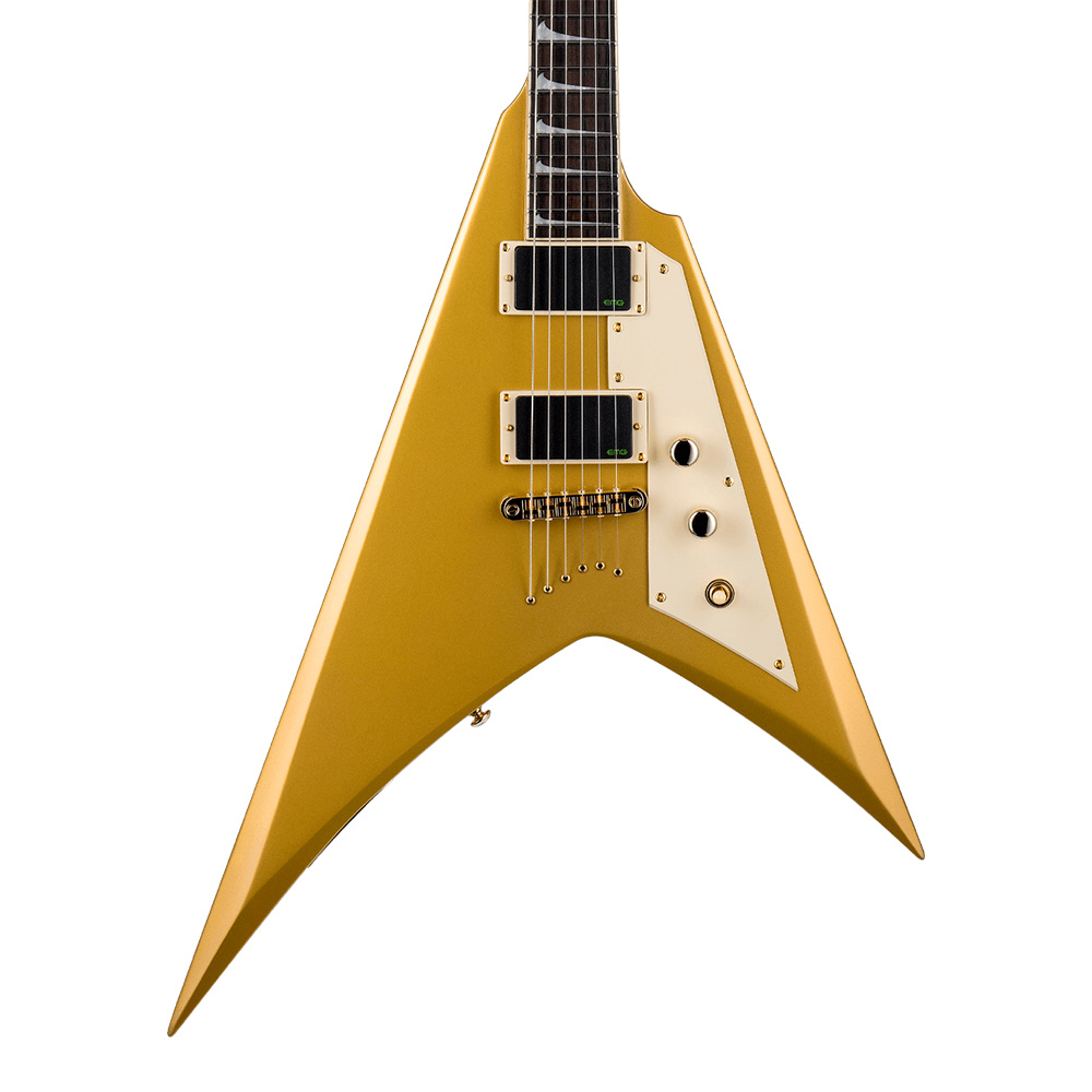LTD <br>KH-V Metallic Gold [Kirk Hammett Signature Model]