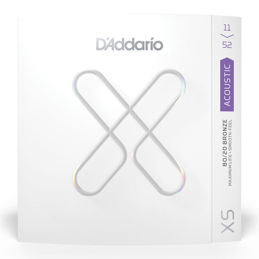 D'Addario <br>XSABR1152 [XS 80/20 Bronze, Custom Light 11-52]