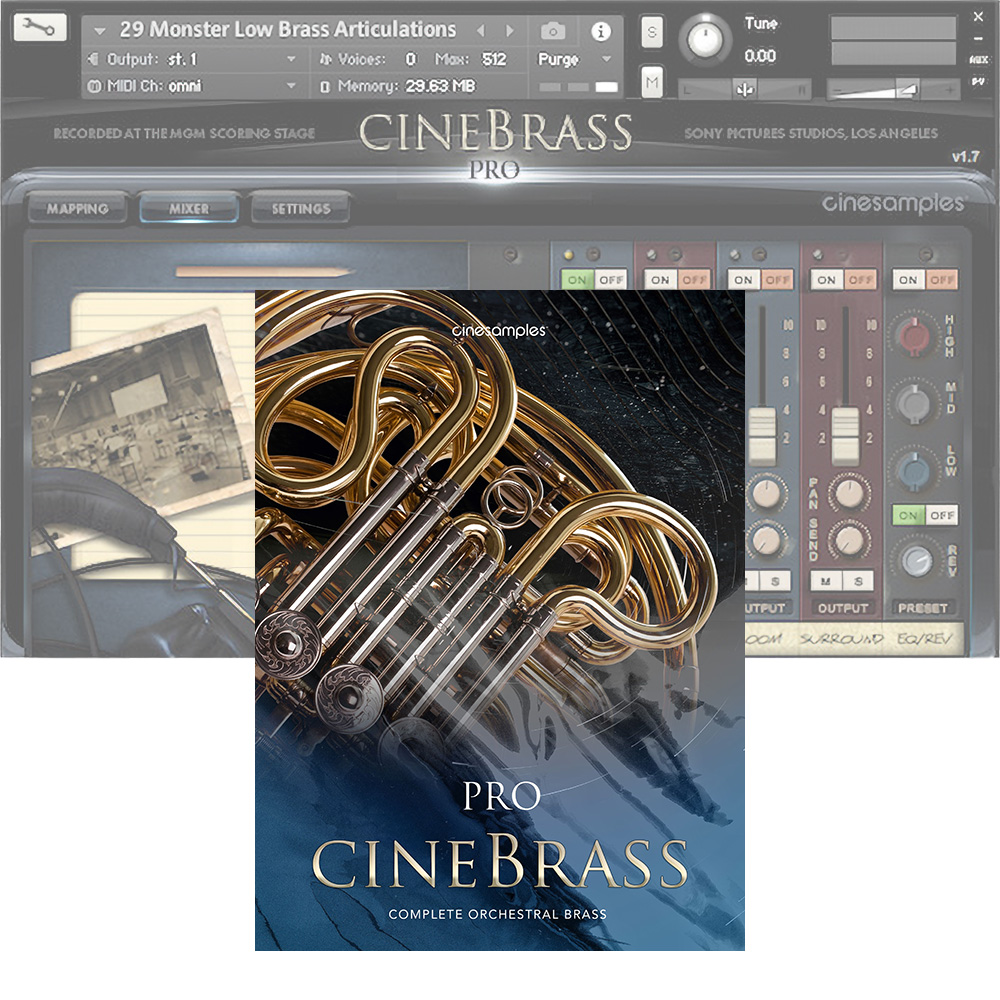 Cinesamples <br>CineBrass Pro