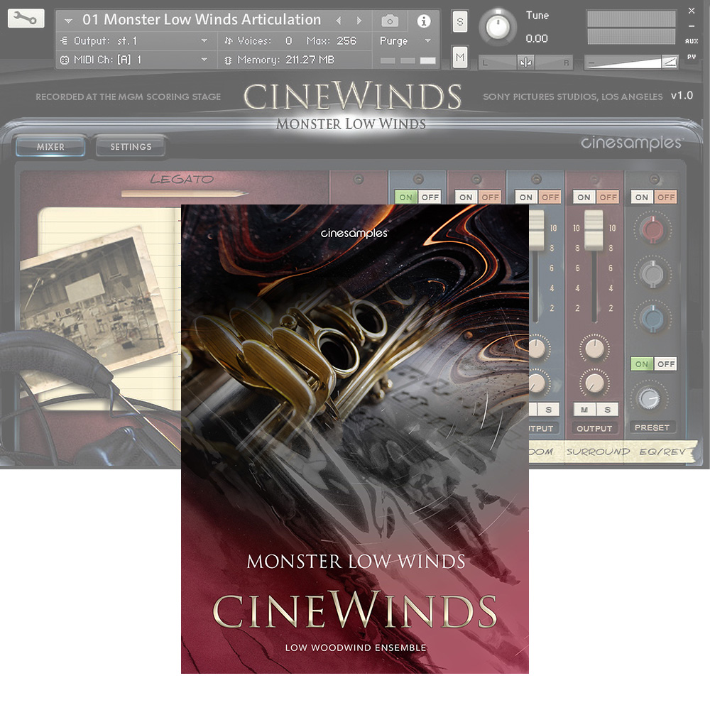 Cinesamples <br>CineWinds Monster Low Winds