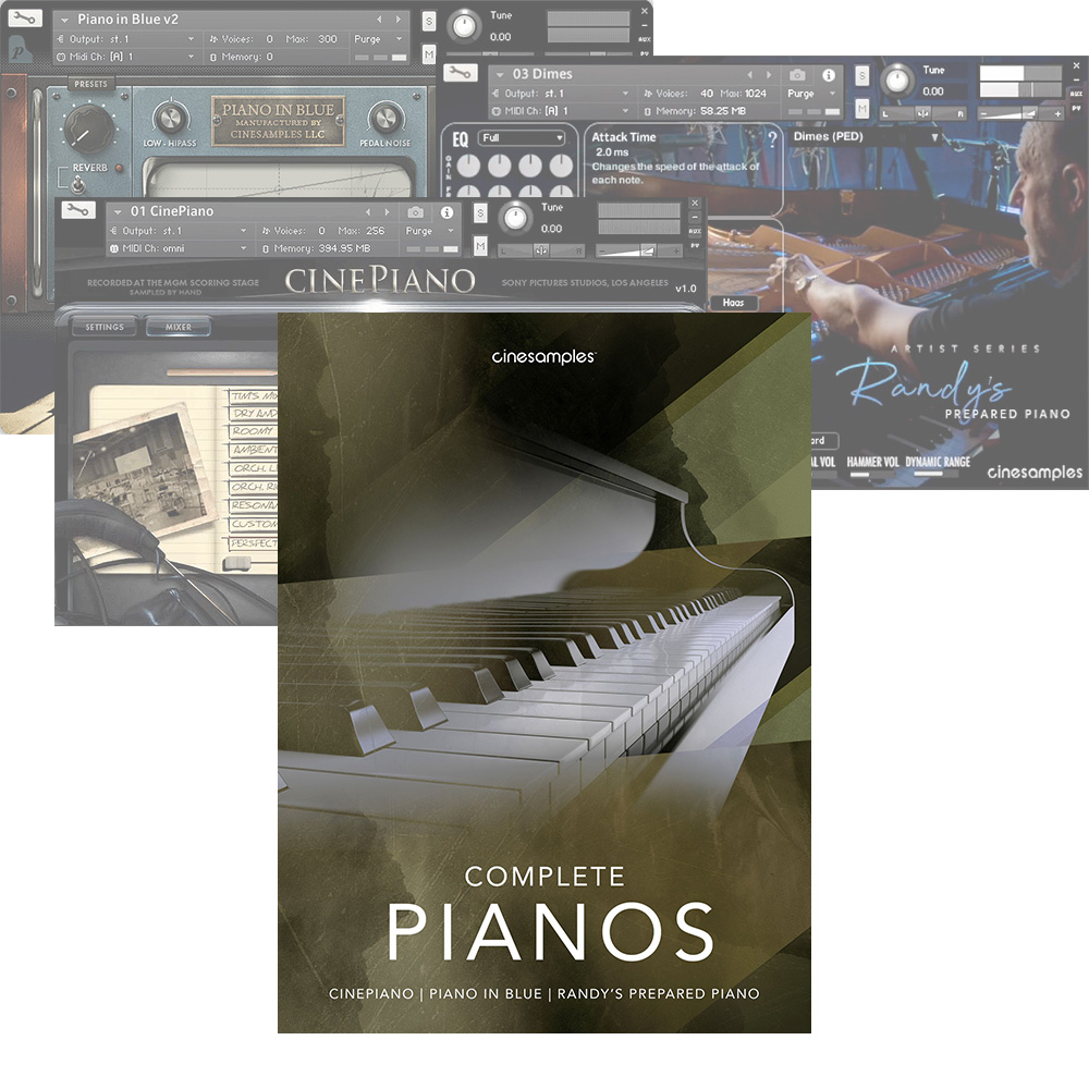 Cinesamples <br>Complete Pianos