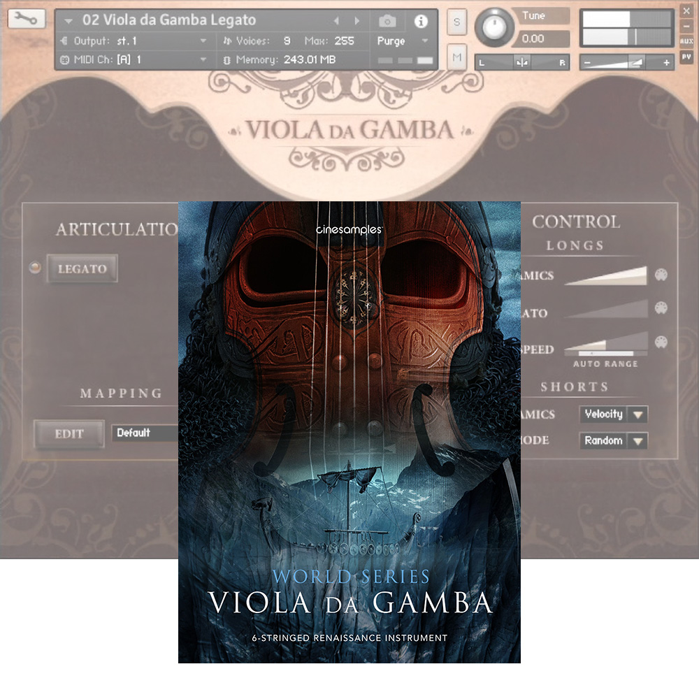 Cinesamples <br>Viola Da Gamba