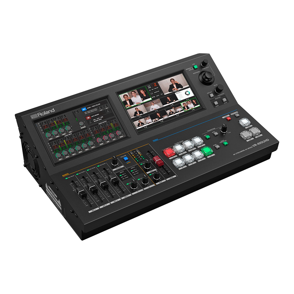 Roland <br>VR-400UHD 4K Streaming AV Mixer