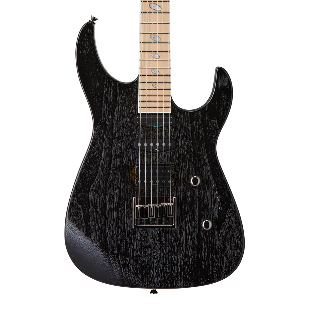 Caparison Guitars <br>Dellinger-WB-FX MF Transparent Charcoal Black