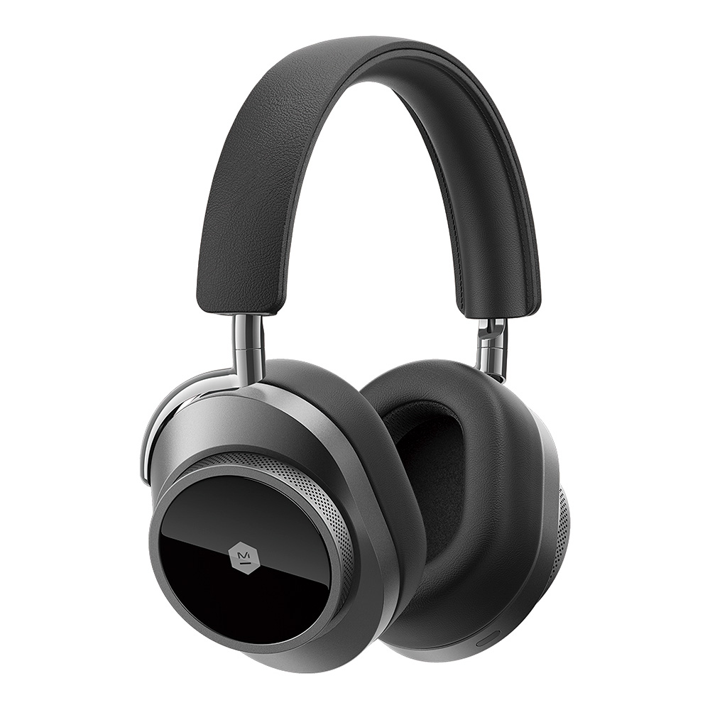 MASTER & DYNAMIC <br>MW75 Active Noise-Cancelling Wireless Headphones Gunmetal / Black Leather [MW75G1BLACK-GUNMETAL]