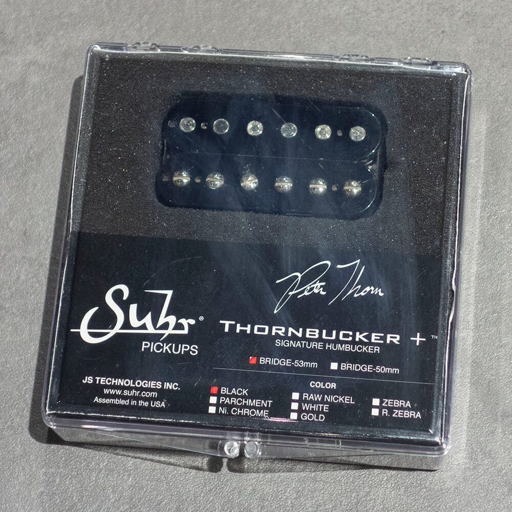 Suhr <br>Thornbucker+ BRIDGE 53mm Black
