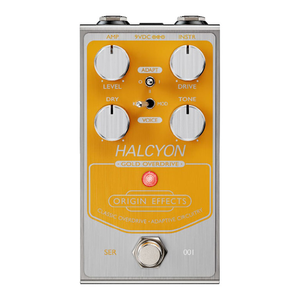 ORIGIN EFFECTS <br>Halcyon Gold Overdrive