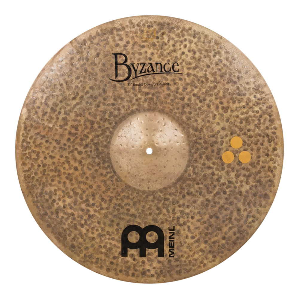 MEINL <br>Byzance Dark Matt Halpern's Signature 21" Double Down Crash Ride [B21DDCR]