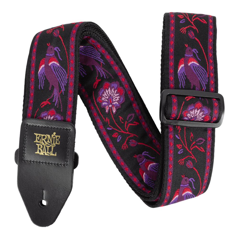 ERNIE BALL <br>#5360 Classic Jacquard Guitar Strap/Bass Strap - Pleasant Pheasant