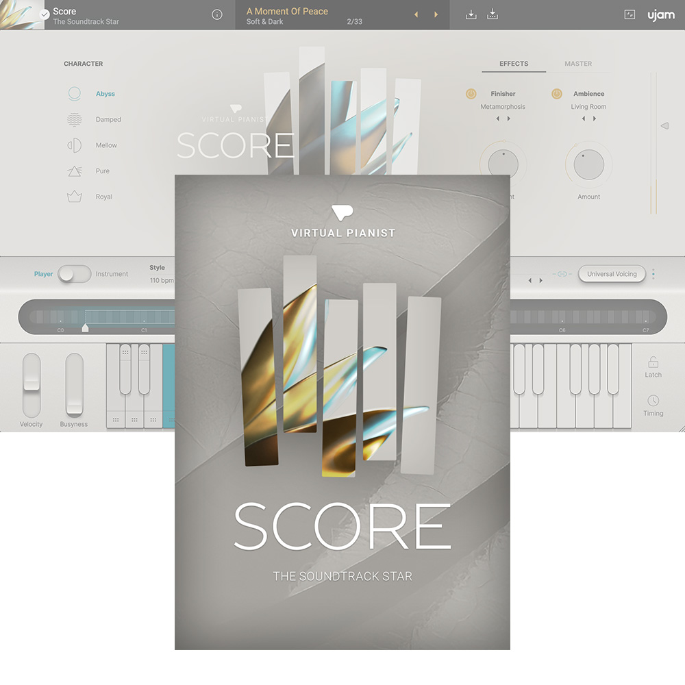 UJAM <br>Virtual Pianist SCORE