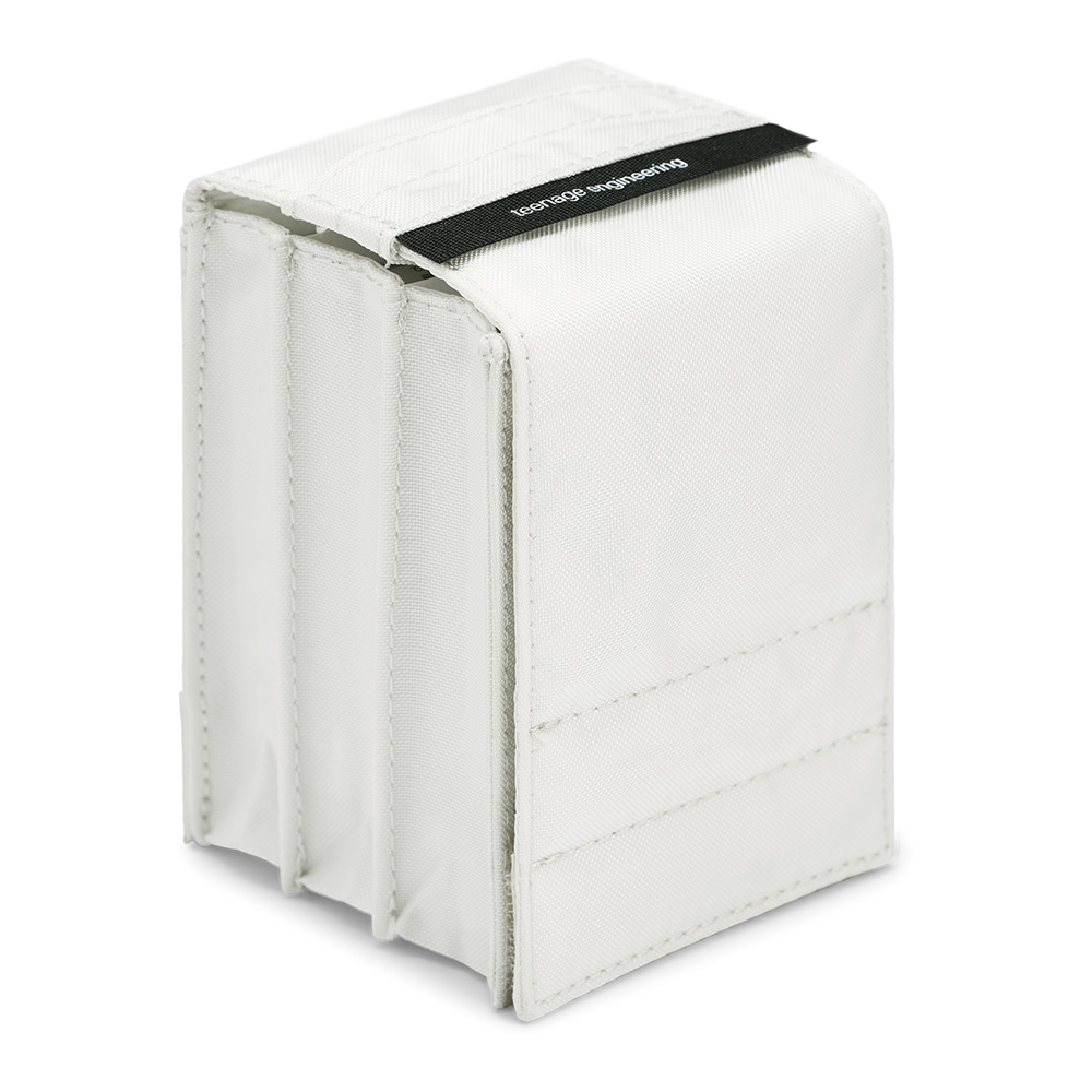 teenage engineering <br>field accordion bag white