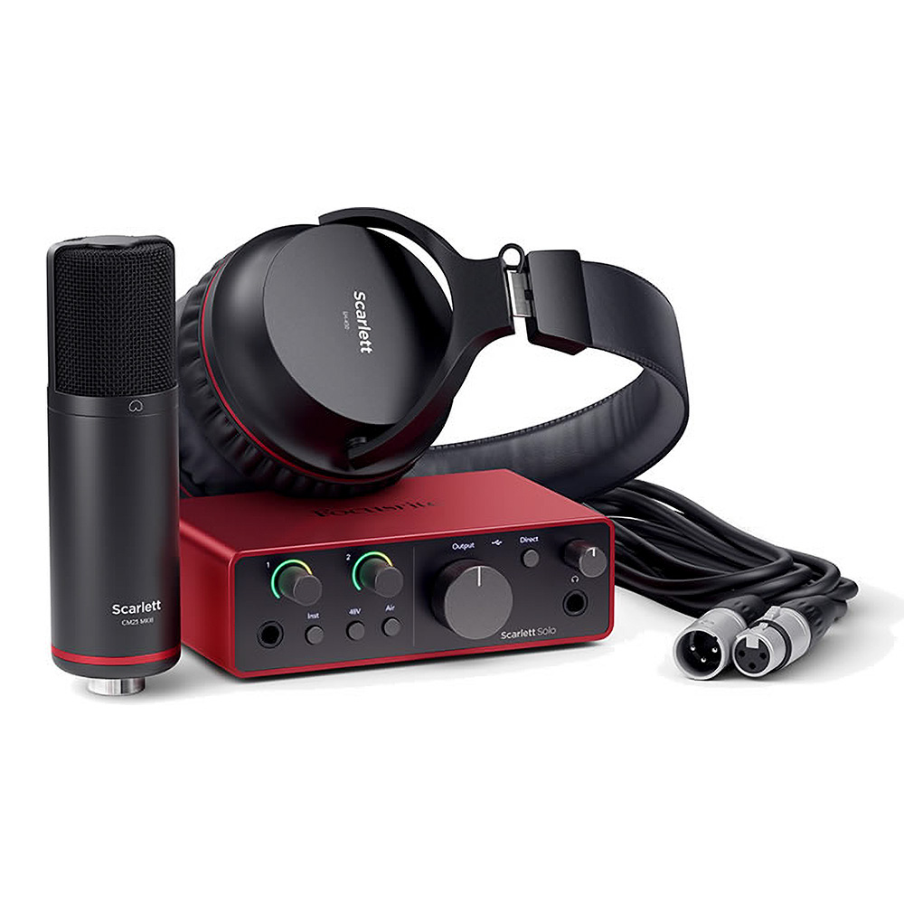 Focusrite <br>Scarlett Solo Studio Gen4