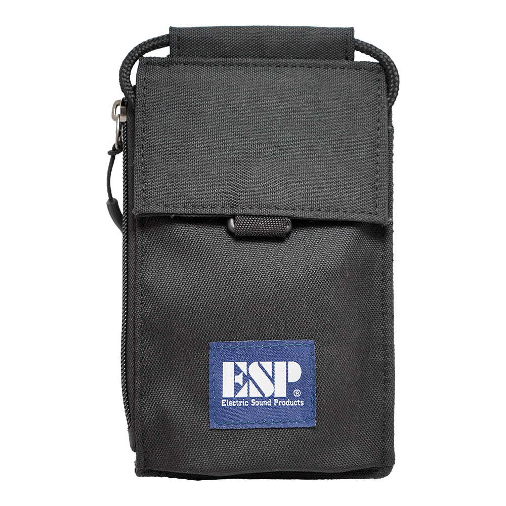 ESP <br>FES POUCH Black w/Blue Tag