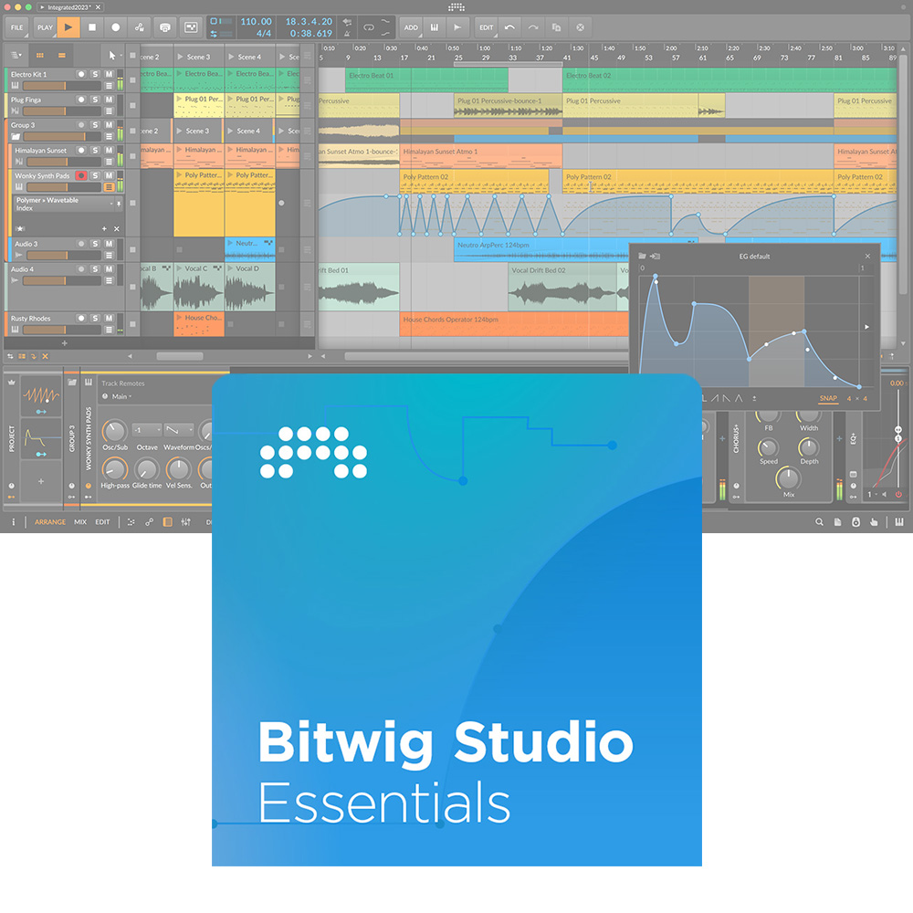 BITWIG <br>Bitwig Studio Essentials ʏ