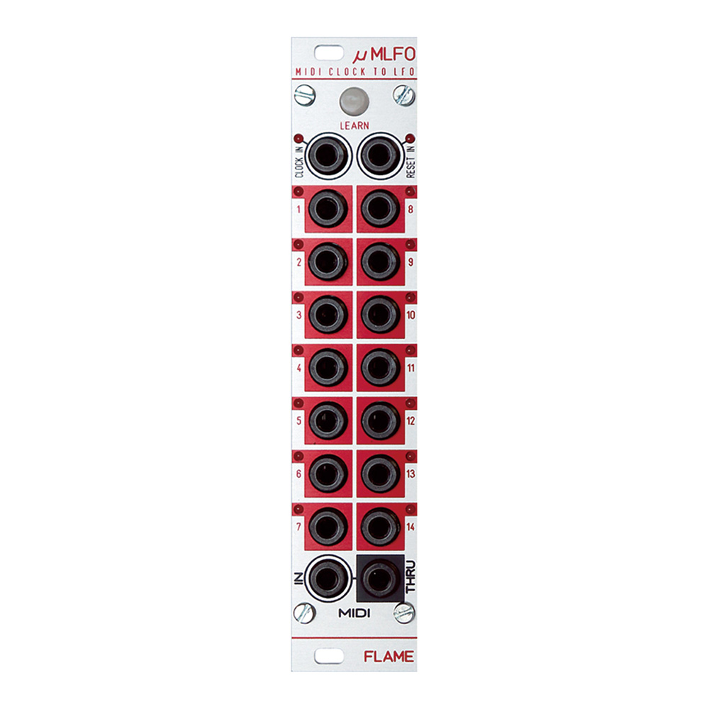 FLAME <br>MLFO [MIDI or Analog Pingable 14 LFOs]