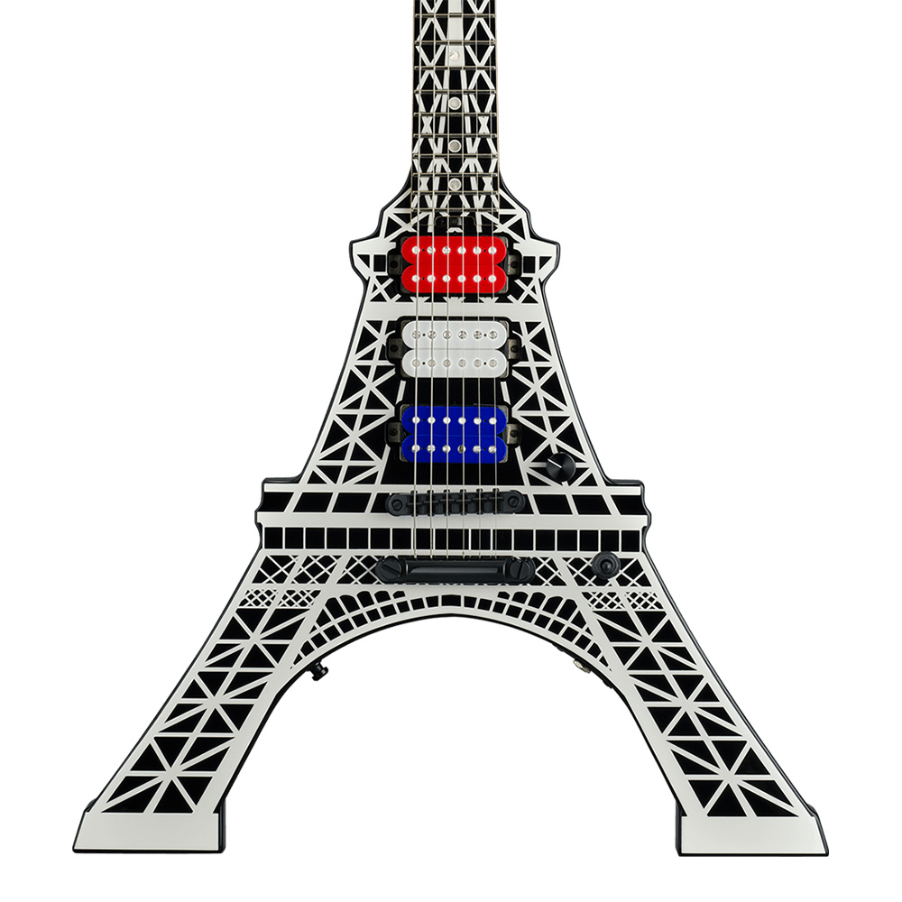 STELLA GEAR <br>Eiffel Guitar / Eiffel Tower Graphic [tetsuya Signature Model]