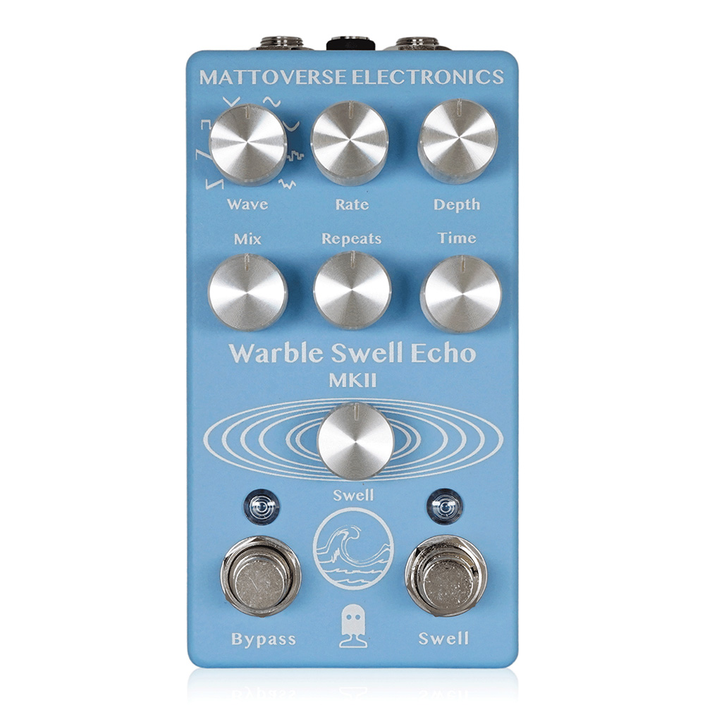 Mattoverse Electronics <br>Warble Swell Echo MKII Blue
