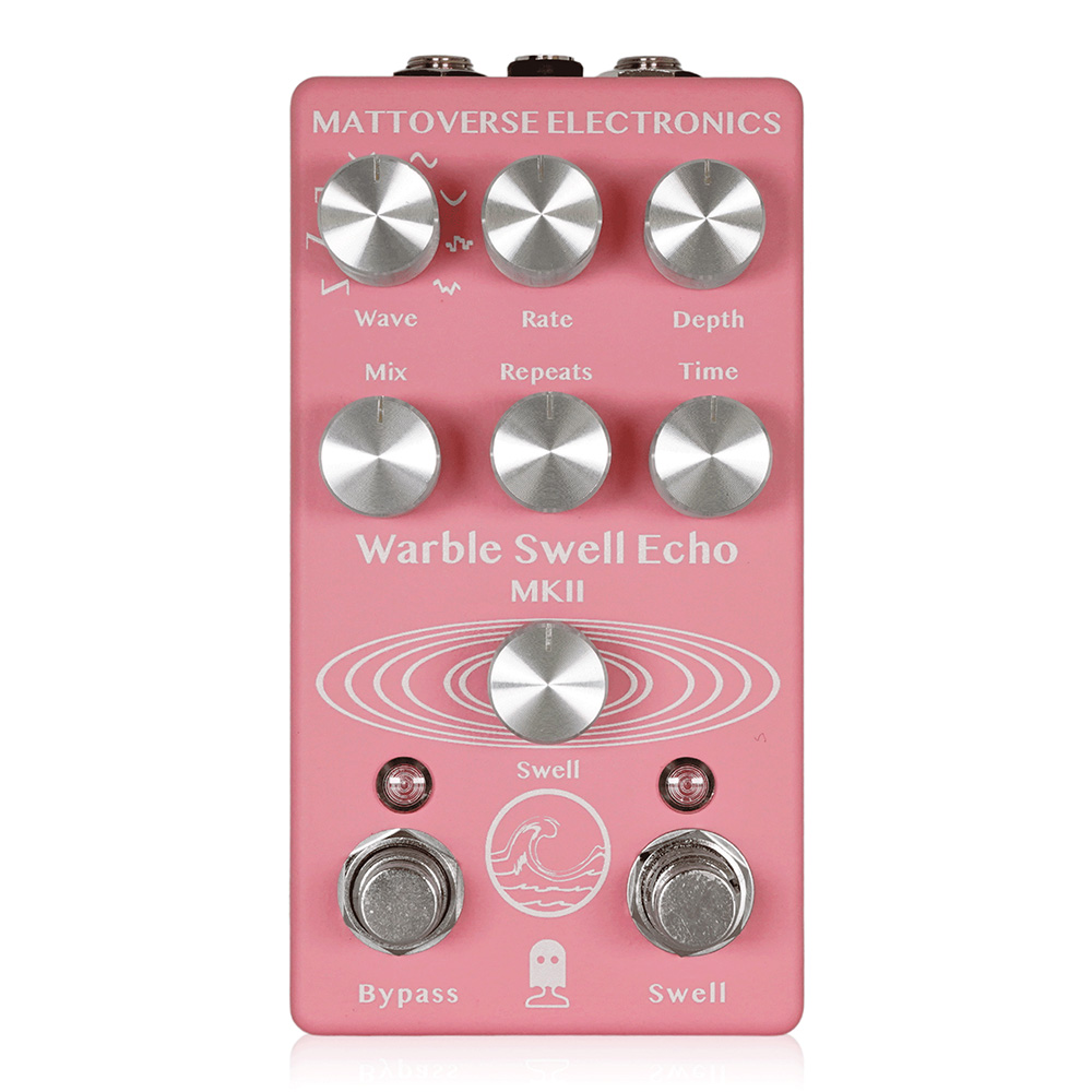 Mattoverse Electronics <br>Warble Swell Echo MKII Pink