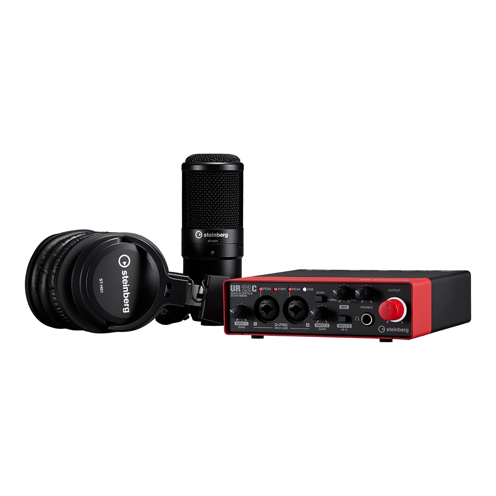 Steinberg <br>UR22C RD Recording Pack