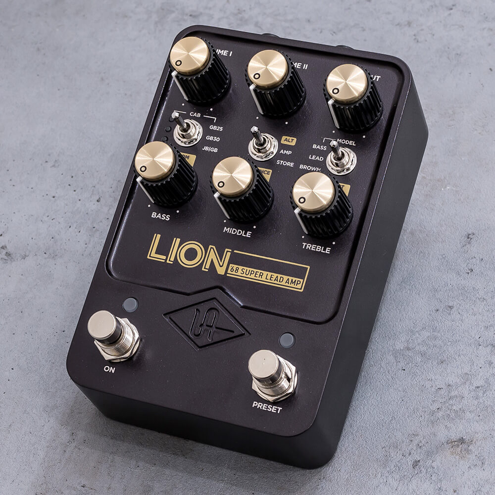 UNIVERSAL AUDIO UAFX Lion '68 Super Lead Amp｜ミュージックランドKEY