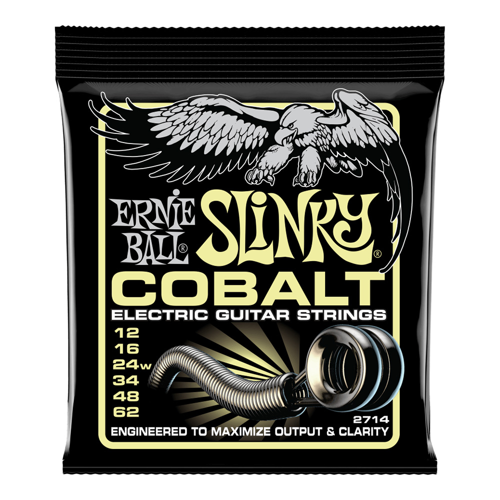 ERNIE BALL <br>#2714 Mammoth Slinky Cobalt 12-62