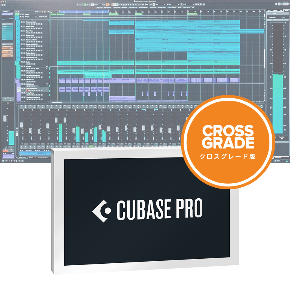 Steinberg Cubase Pro DAWソフトウェア