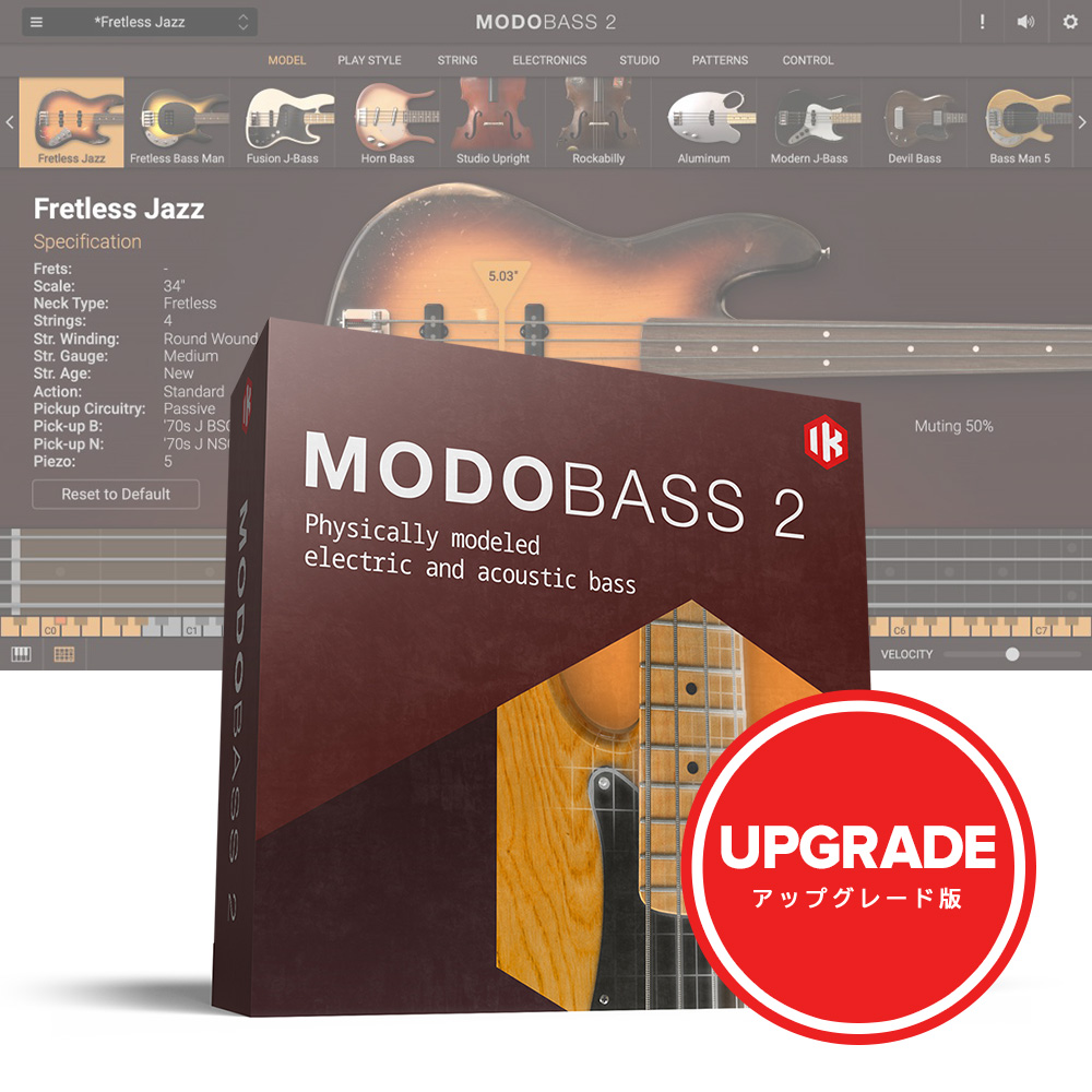IK Multimedia <br>MODO BASS 2 Upgrade