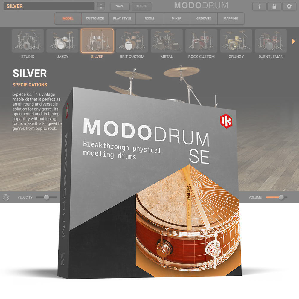 IK Multimedia <br>MODO DRUM 1.5 SE