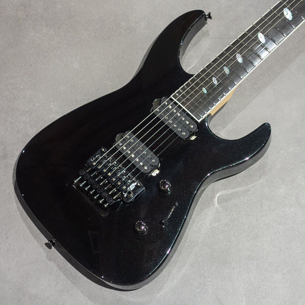 Caparison Guitars <br>Dellinger7 Prominence EF Trans.Spectrum Black