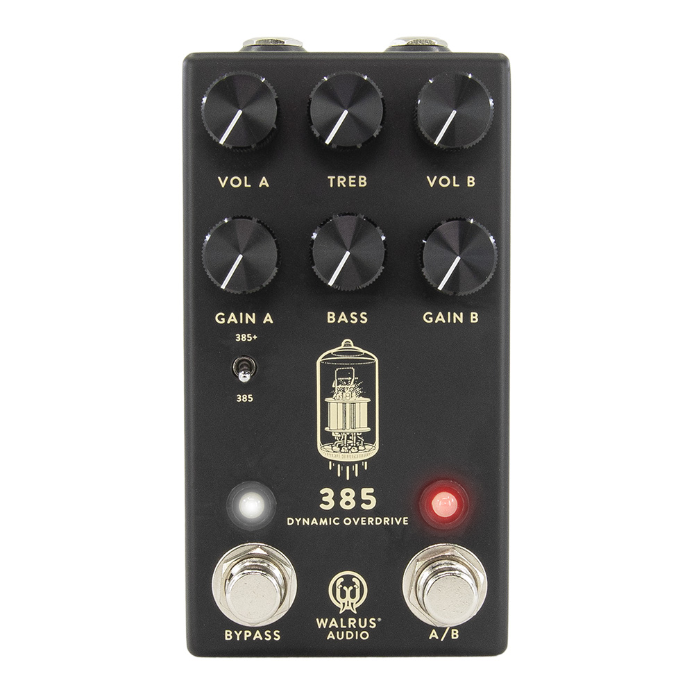 WALRUS AUDIO <br>385 Overdrive MKII Black [WAL-385/MK2 #BK]