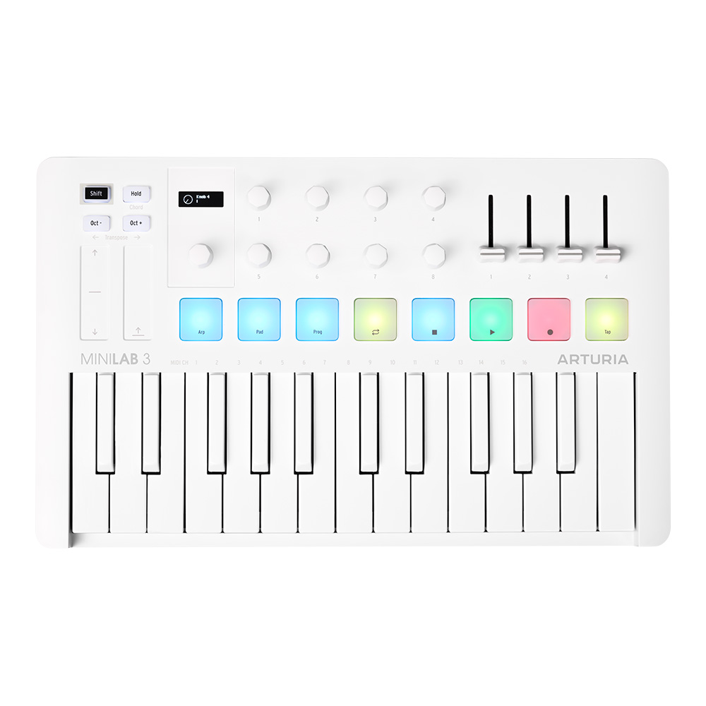 Arturia <br>MiniLab 3 Alpine White