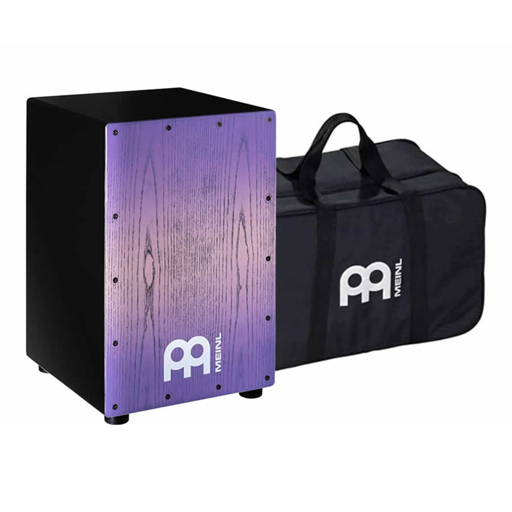 MEINL <br>Headliner Series Snare Cajon, Lilac Purple Fade [MCAJ100BK-LPF+]