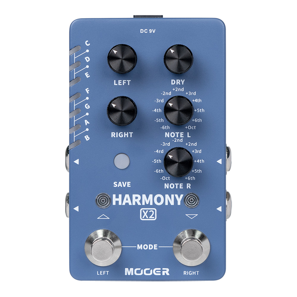 MOOER <br>HARMONY X2