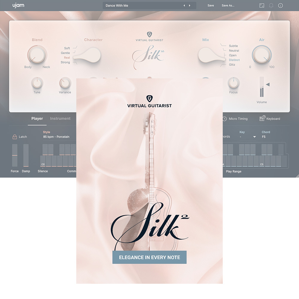 UJAM <br>Virtual Guitarist SILK 2