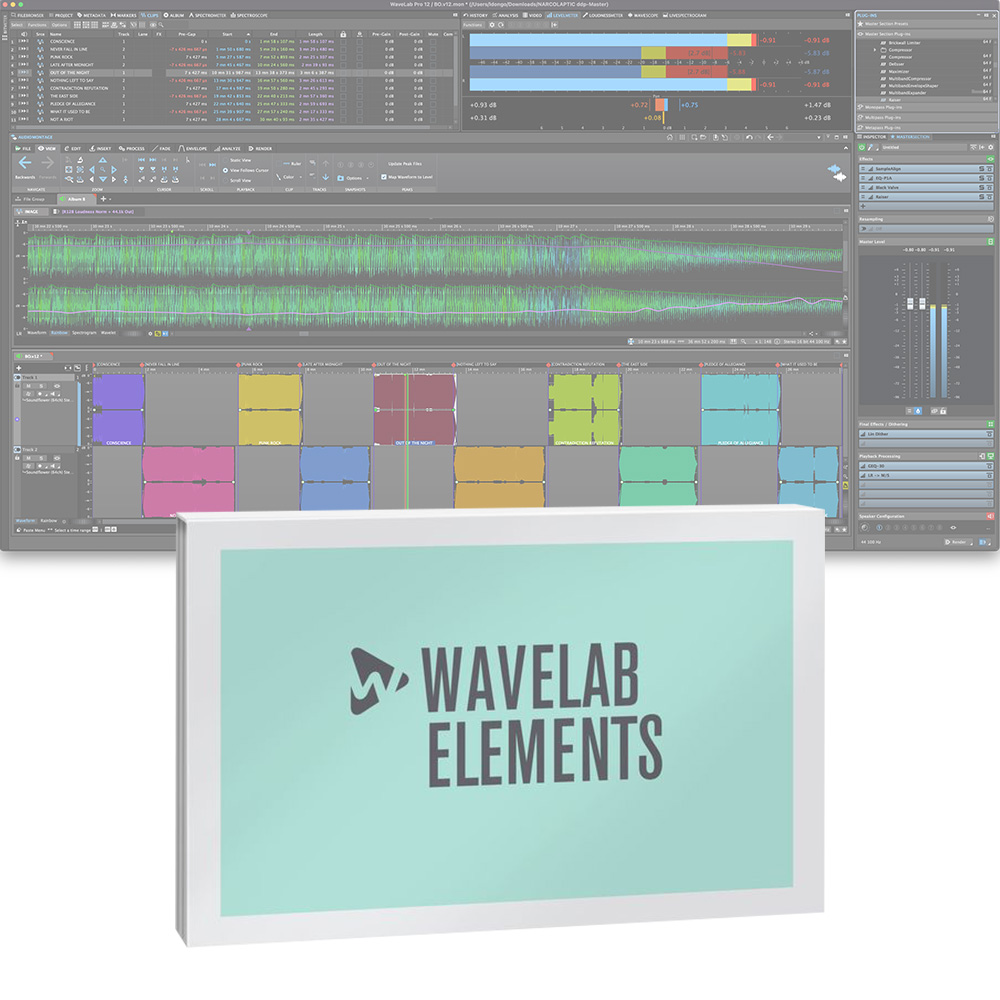 Steinberg <br>WaveLab Elements 12 ʏŁiWaveLab Elements/Rj