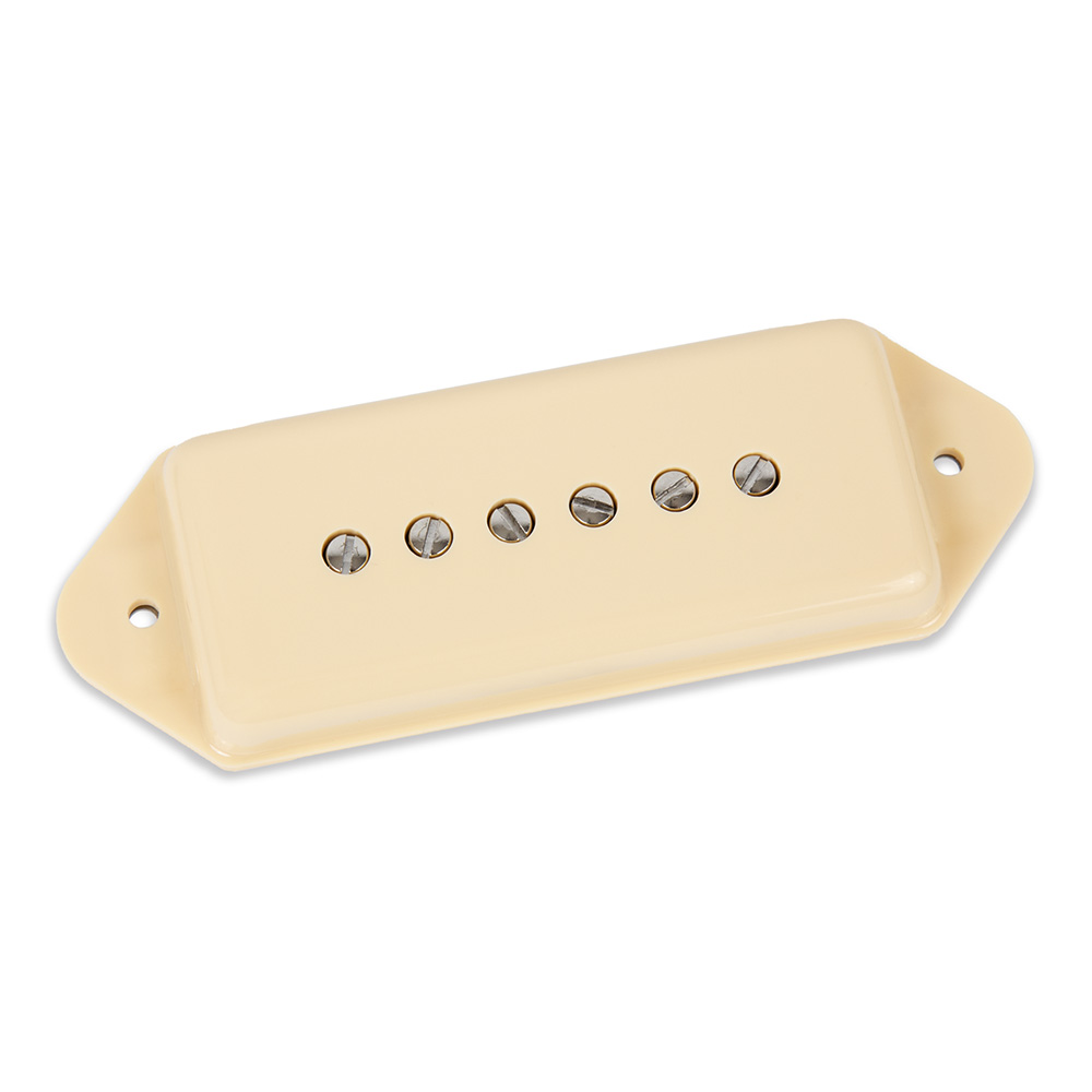 Seymour Duncan <br>JJN P90 Silencer Dog Ear - Bridge, Ivory