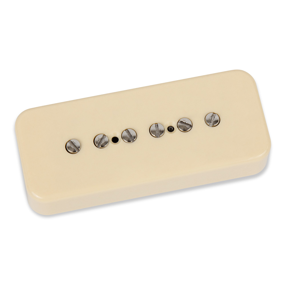 Seymour Duncan <br>JJN P90 Silencer Soap Bar - Bridge, Ivory