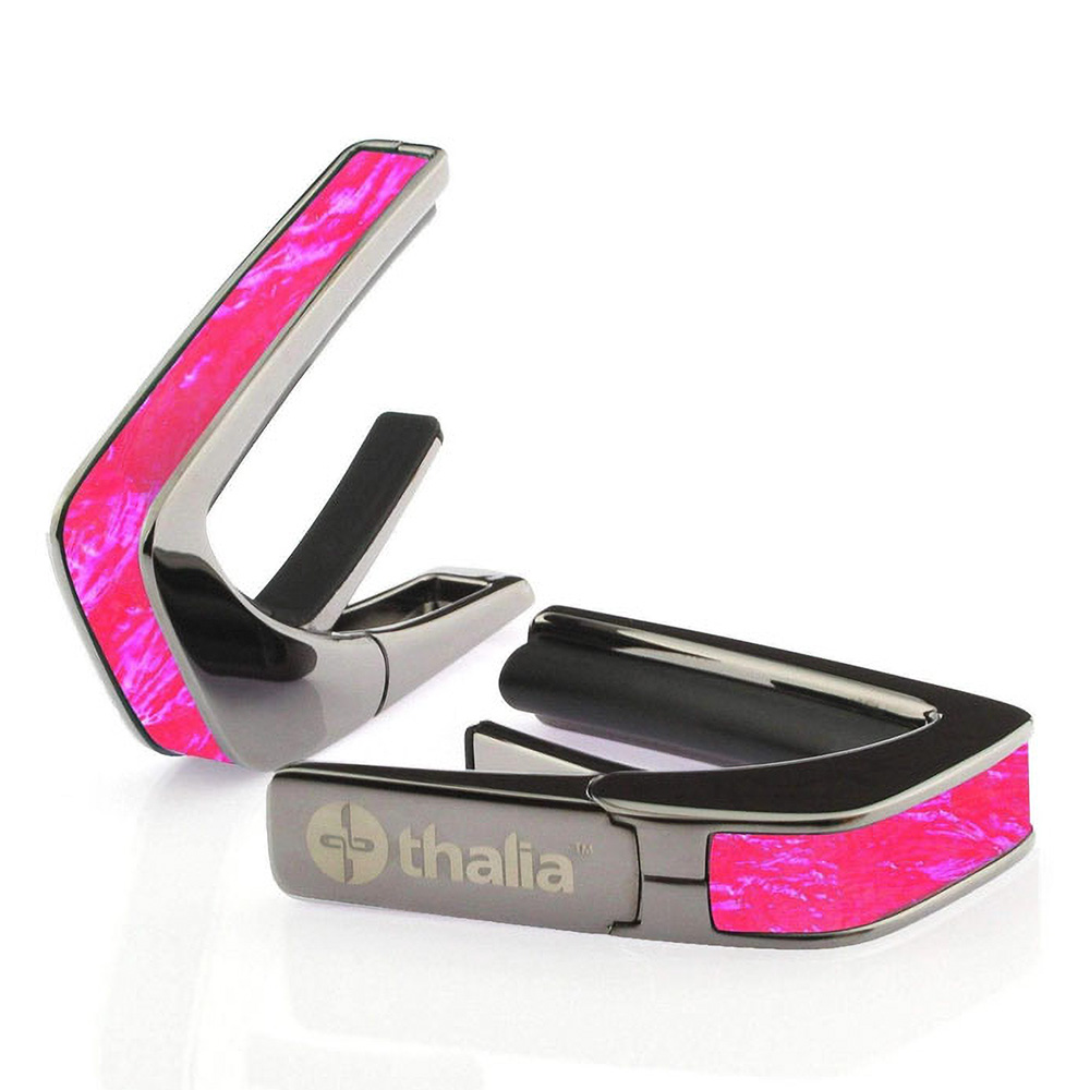 Thalia Capo <br>Exotic Shell / Pink Angel Wing / Black Chrome