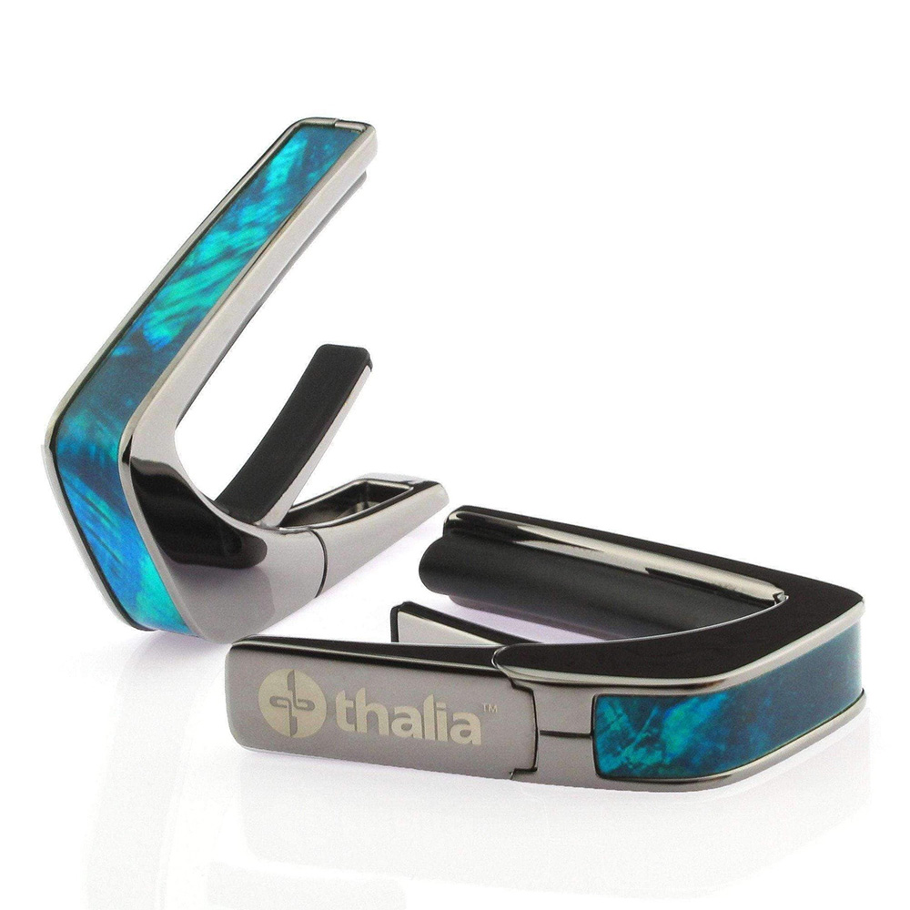 Thalia Capo <br>Exotic Shell / Teal Angel Wing / Black Chrome