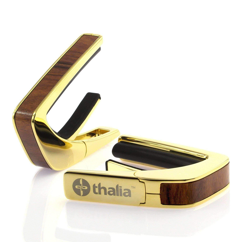 Thalia Capo <br>Exotic Wood / Santos Rosewood / 24K Gold