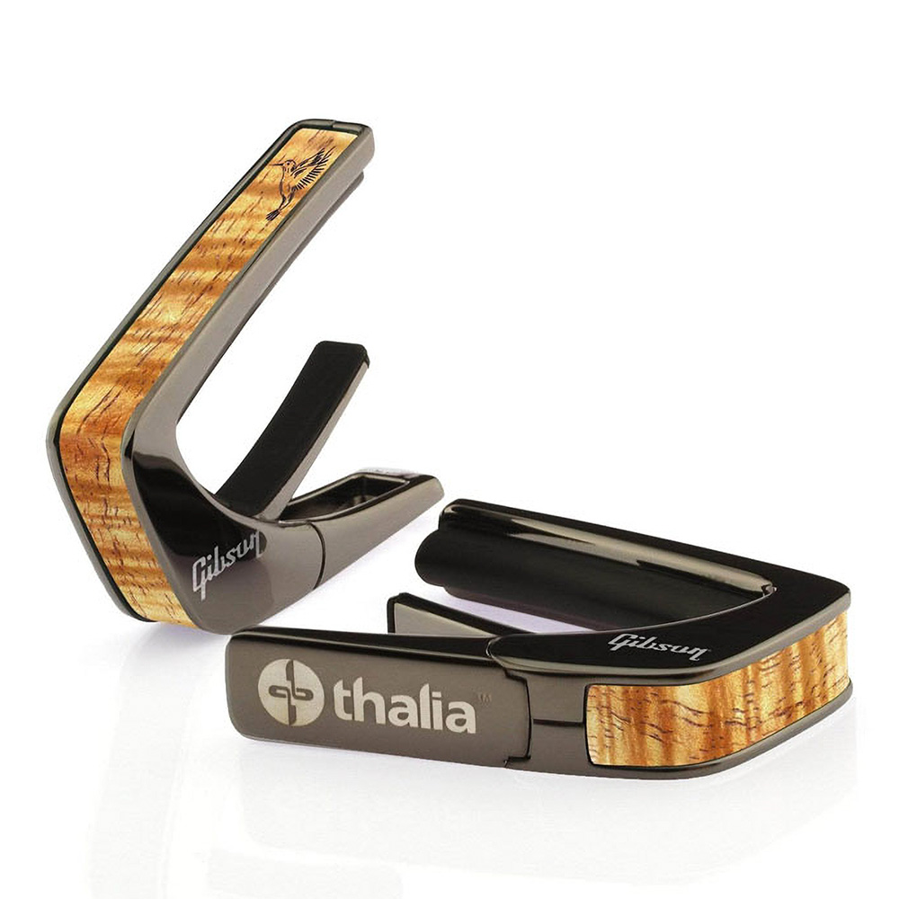 Thalia Capo <br>Gibson License Model / Hummingbird Nose Hawaiian Koa / Black Chrome