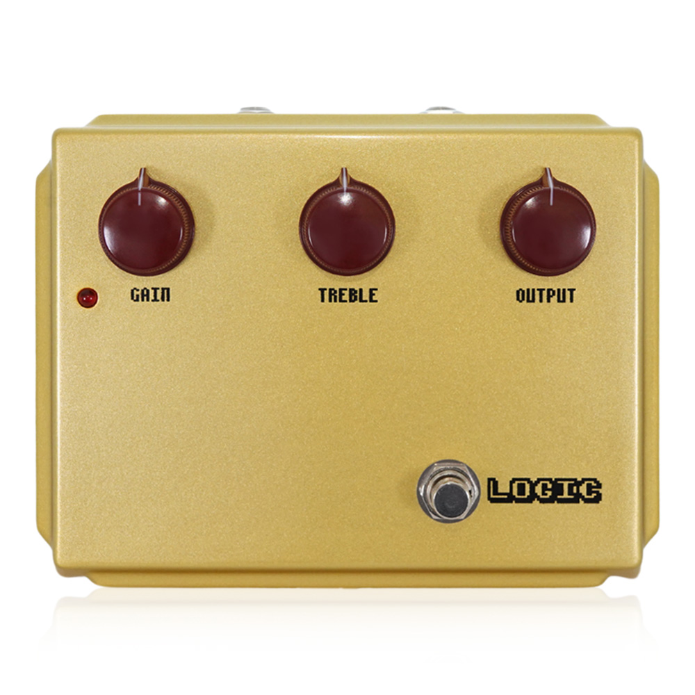 Gravity Waves <br>LOGIC Overdrive Pedal Gold